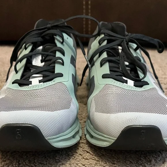 On Cloudrunner Men's Size 10 Alloy Moss Lace Up Athletic Running 46.99021 VGUC - Picture 6 of 8